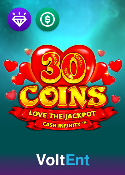 30 Coins Love the Jackpot