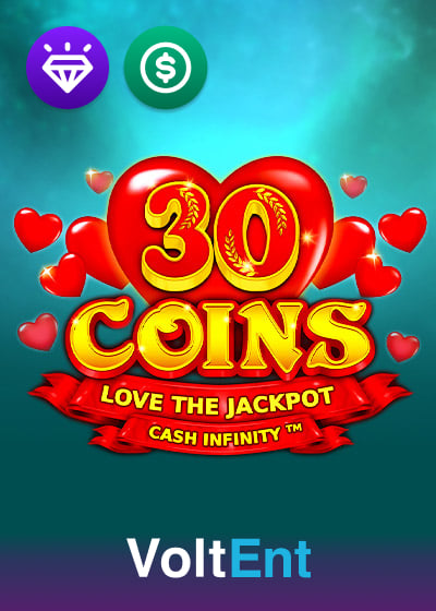 30 Coins Love the Jackpot