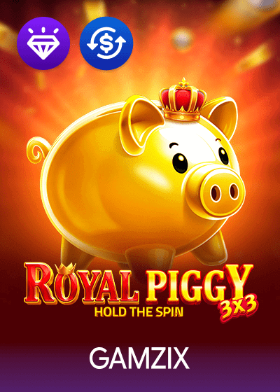 3x3 Royal Piggy Hold the Spin