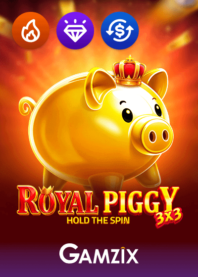 3x3 Royal Piggy Hold the Spin