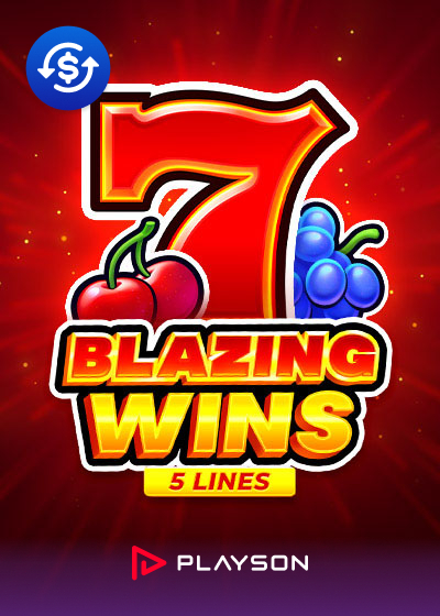 Blazing Wins 5 Lines