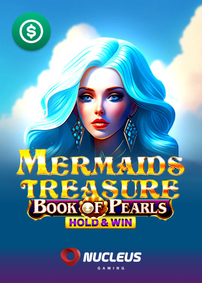 Mermaids Treasure Book of Pearls Hold And Win